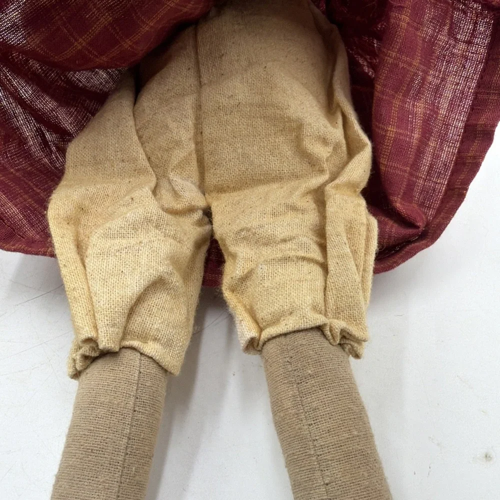 NWT Pearson's Simply Primitives Boo Boo Raggedy Anne and Teddy Bear Folk Doll